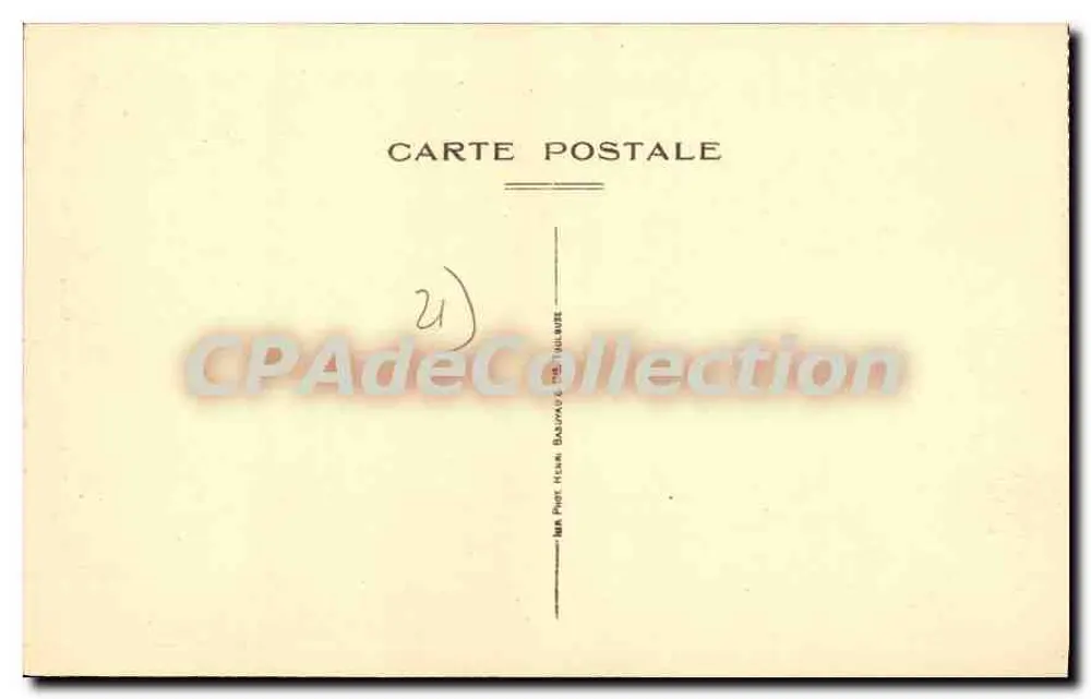 Flavigny (Côte-d'Or) — Casa do século XV — Hotel de la Poste - Verso