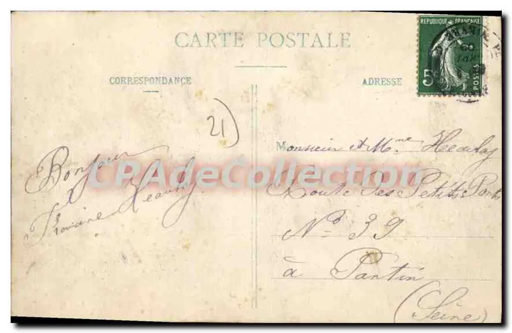 Cena de rua com um homem sentado — L'Esprit de Vin — G. Garnais, editor, Sautet - Verso