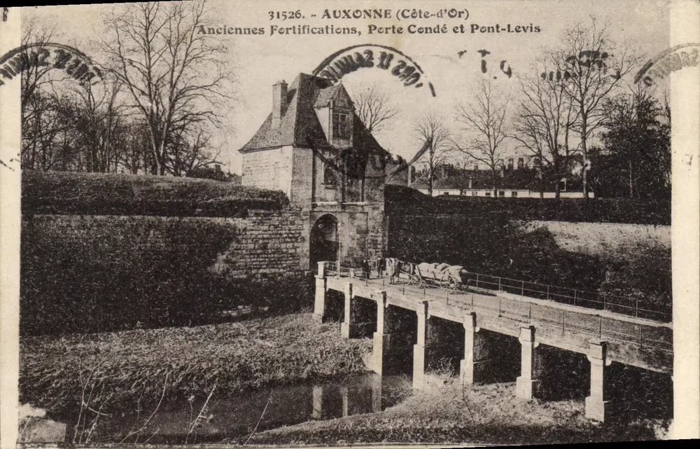 Auxonne (Côte-d'Or) — Alte Befestigungen, Porte Condé und Pont-Levis — Éditions G. Bessany - Vorderseite