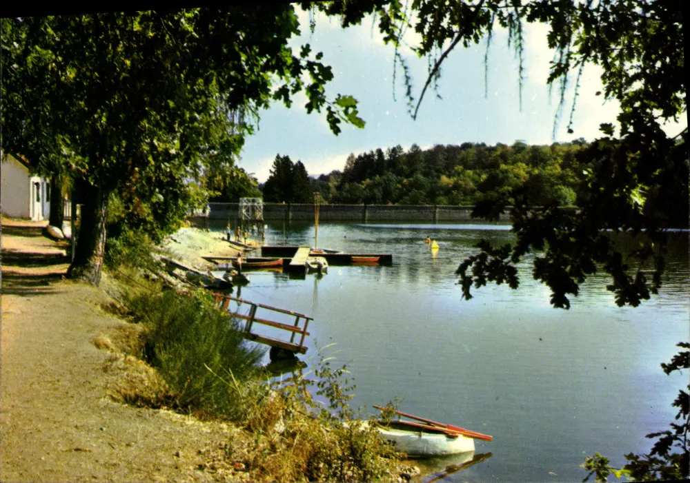 Dintorni di SEMUR-EN-AUXOIS — Il Lago di Pont — Edizioni Nivernaise - Recto