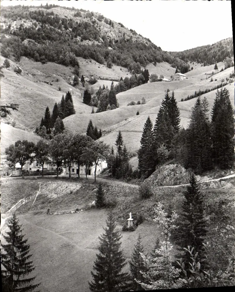 Les Rousses (Haute-Savoie) — Route de Morez aux Rousses — Réal Photo - Vorderseite