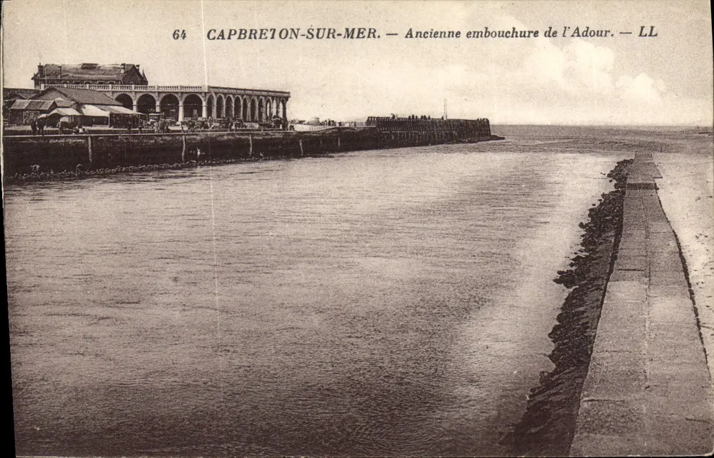 Capbreton-sur-Mer — Alte Mündung der Adour — LL - Vorderseite