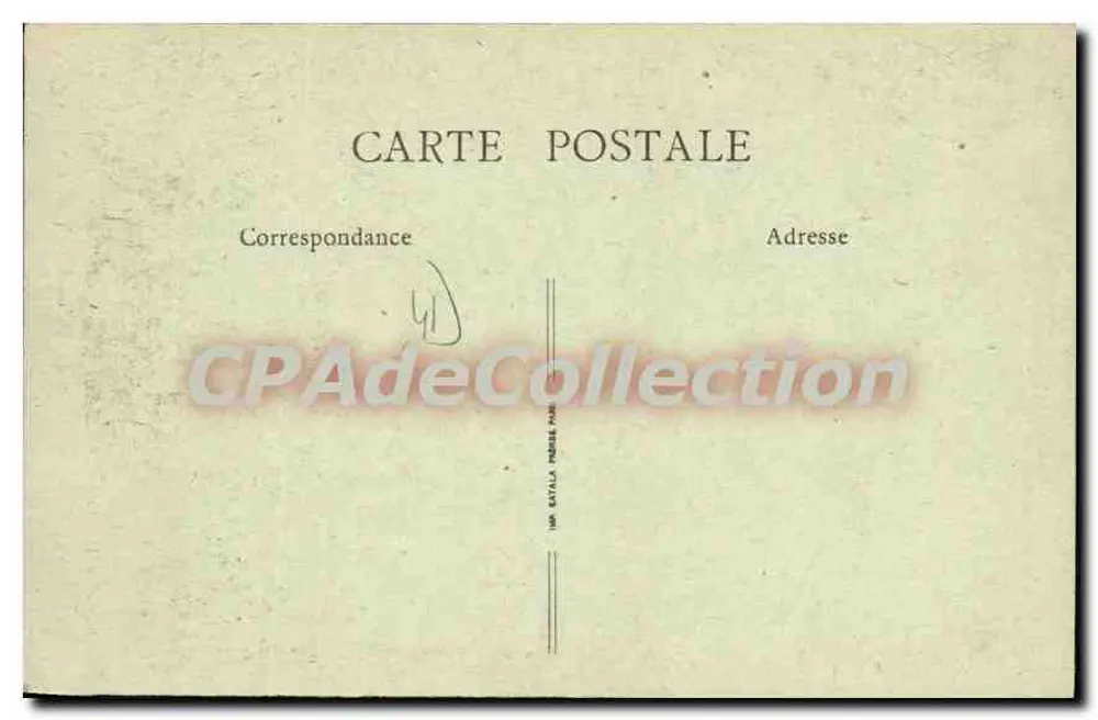 Vendôme — Abside der Kirche der Dreifaltigkeit und der Loir — H. Chartizi, n°17 - Rückseite