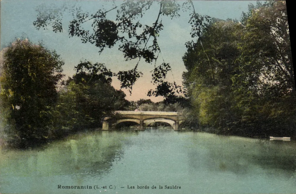 Romorantin (L. e C.) — As margens da Sauldre - Frente
