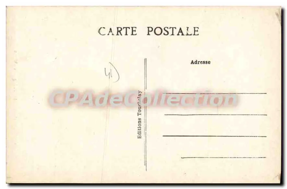 Bourré (Loir-et-Cher) — Les Roches — Il Castello - Verso