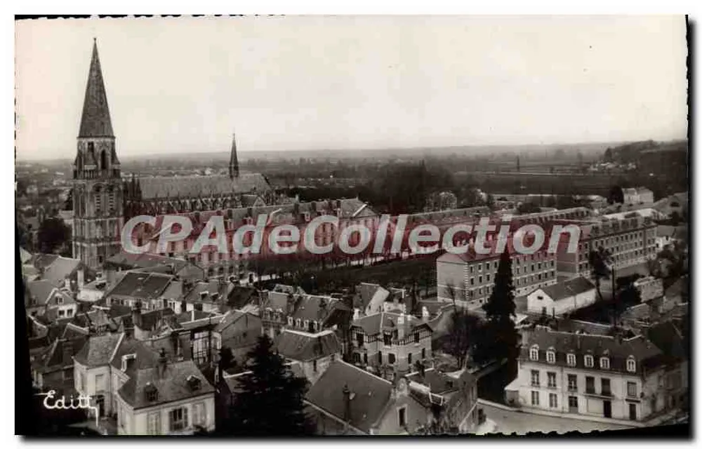 Vendôme — Ogólny widok — Wydawnictwo Turystyczne Francji, seria B-106 - Awers