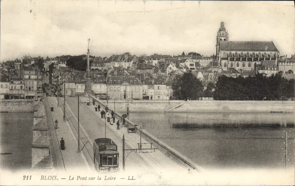 Blois — Il Ponte sulla Loira — LL. n°211 - Recto