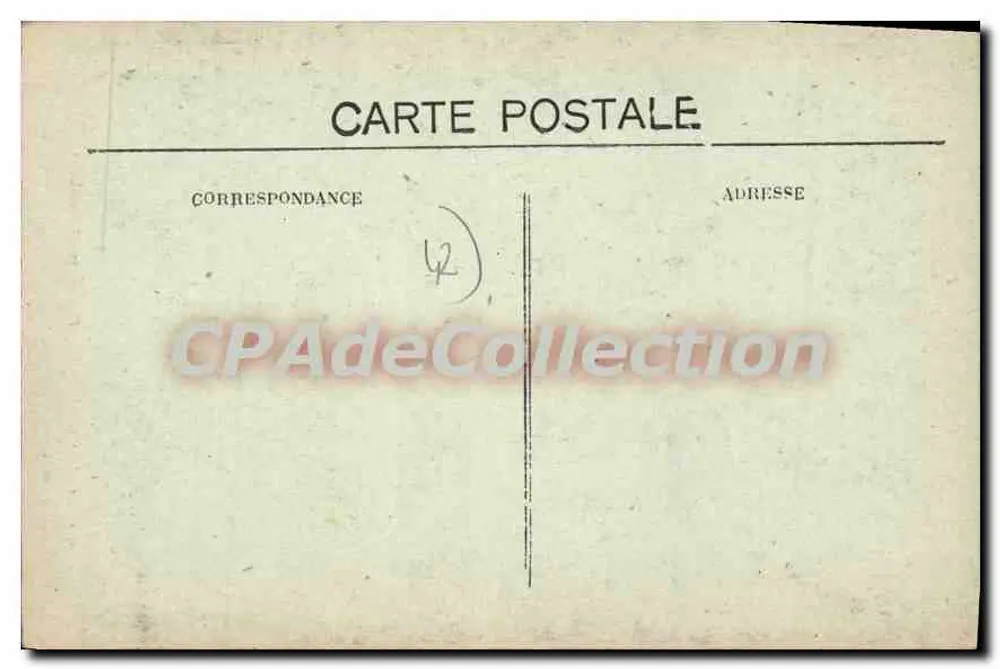 Der Mont-Pilat — Alte Straße in Malleval — Verlag Johannès Merlat, Saint-Étienne - Rückseite