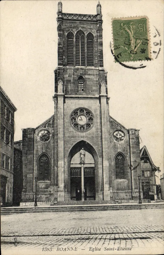 Roanne — Igreja de São Etienne — Béguin S. Gérard (Allier) n°42 - Frente