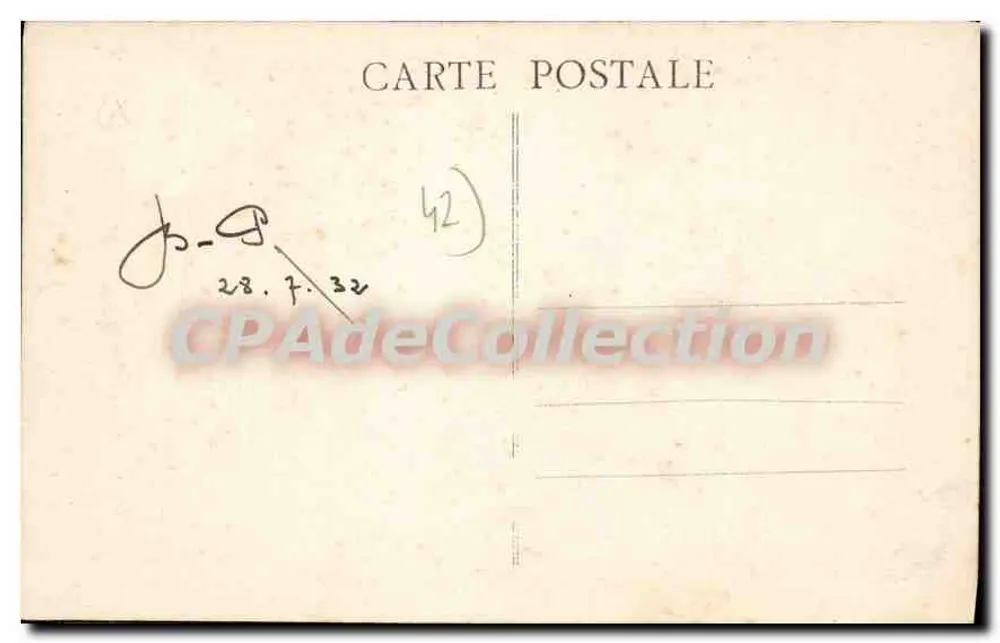 USSON — O Ponte do Bandier — CPAdeCollection - Verso
