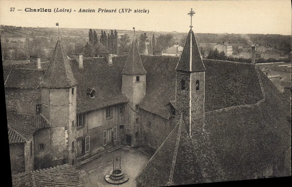 Charleu (Loira) — Starszy Klasztor (XVI wiek) — Wydawca nieznany, nr 57 - Awers