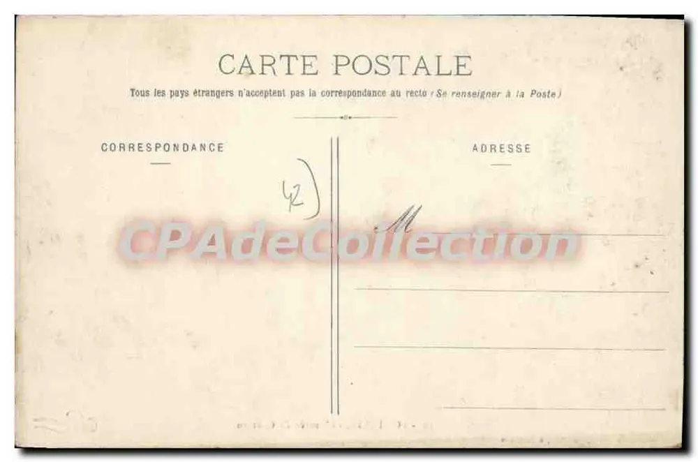 Fontanès - A Entrada do Castelo — Edição Gontaguy, buralista, em Fontanès, n°12 - Verso
