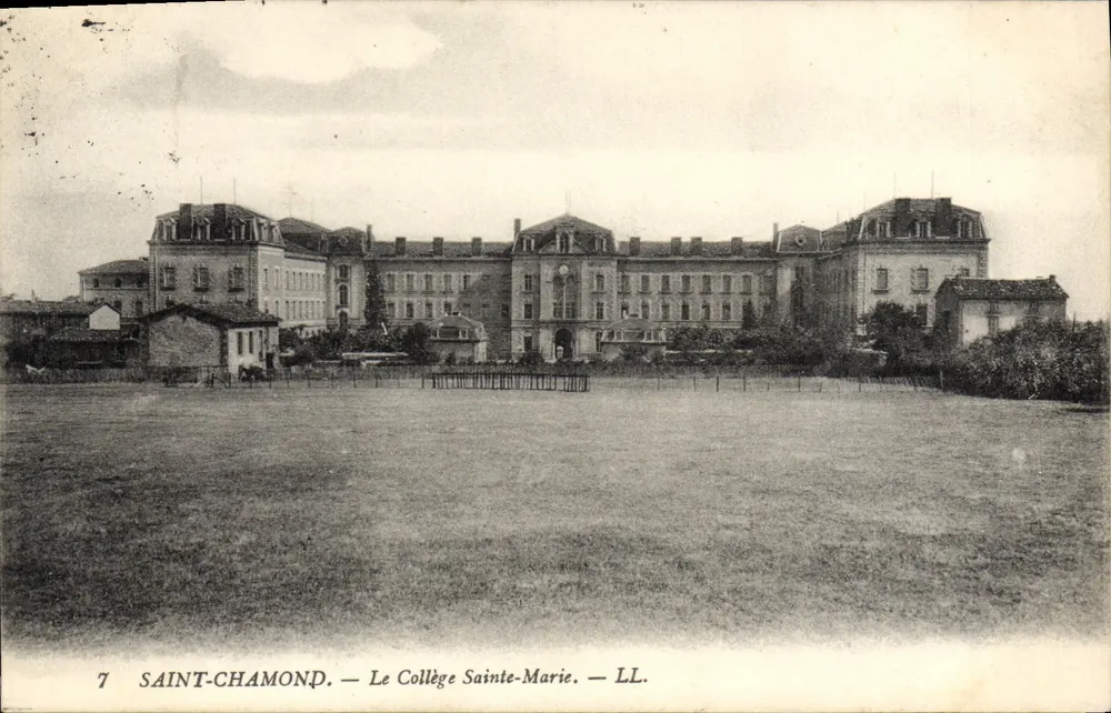 Saint-Chamond — O Colégio Sainte-Marie — LL. - Frente