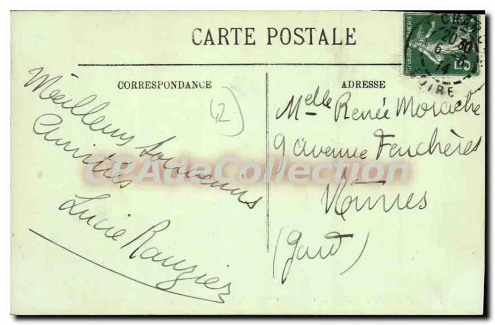 Saint-Chamond — O Colégio Sainte-Marie — LL. - Verso