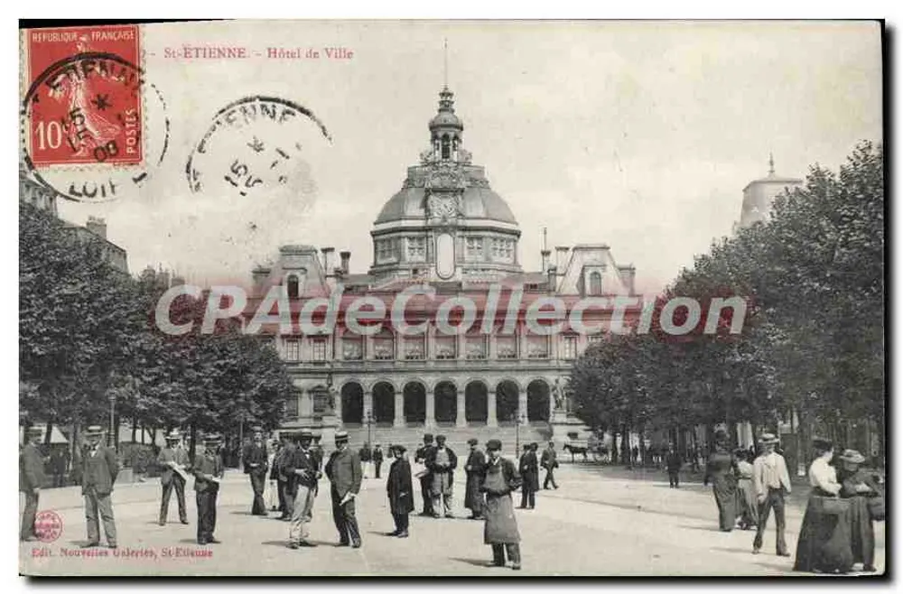 Saint-ÉTIENNE - Stadhuis — Uitgever: Nouvelles Galeries, Saint-Étiennne - Voorkant