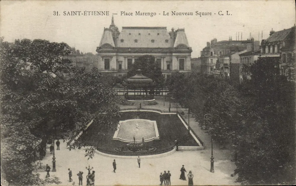 Saint-Étienne — Marengo-Platz — C. L. - Vorderseite