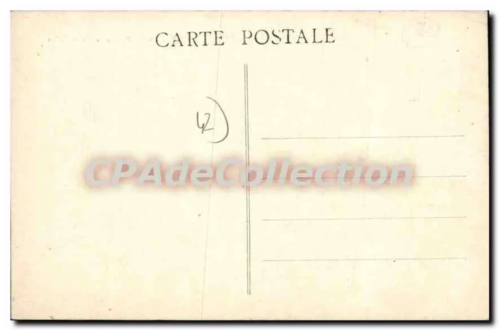 Valfleury — Panorama sobre a Valice — editor desconhecido, n°42 - Verso