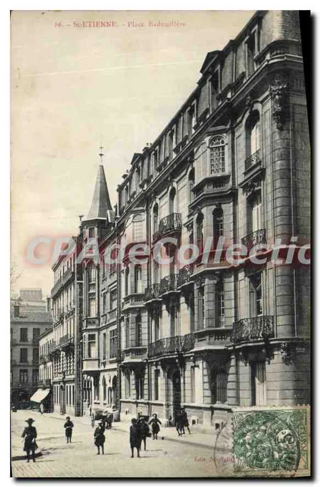St-Étienne - Praça Radoultère — editor N. Gild - Frente