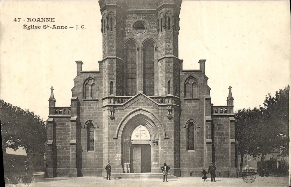 Roanne — Igreja de Santa Ana — J.G. (editor J.G.) - Frente