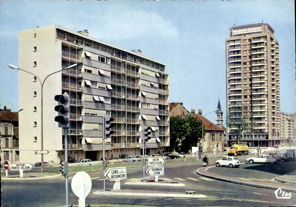 Chalon-sur-Saône — Bairro St-Cosme — editor CIM - Frente