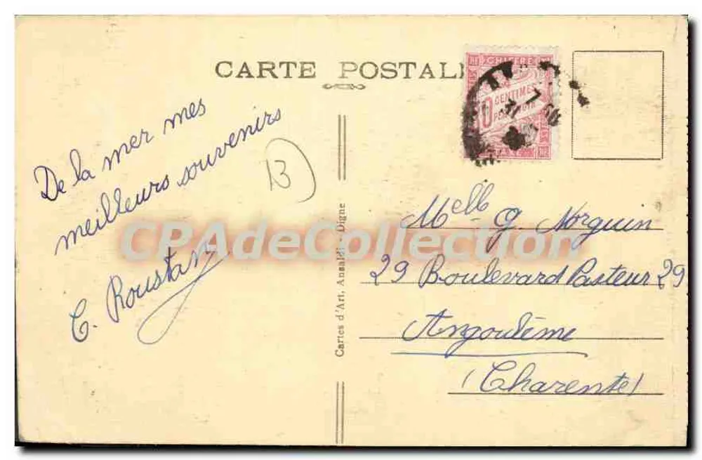 FOS-sur-MER — Plaża — Wyd. P. Gulbert - Rewers