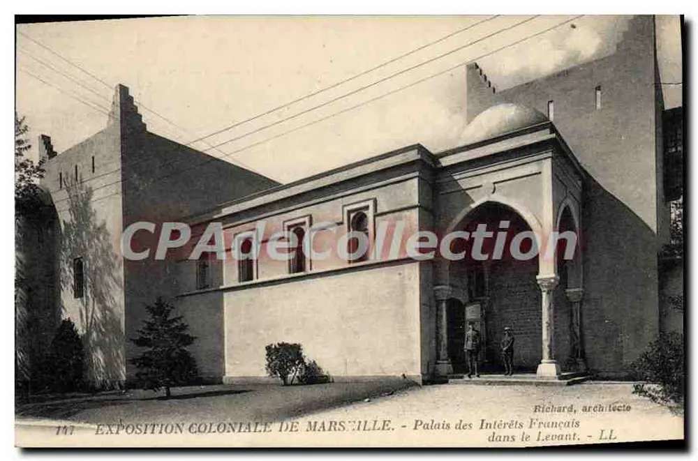 Kolonialausstellung in Marseille — Palast der französischen Interessen im Levant — Architekt Richard — Nr. 147 - Vorderseite