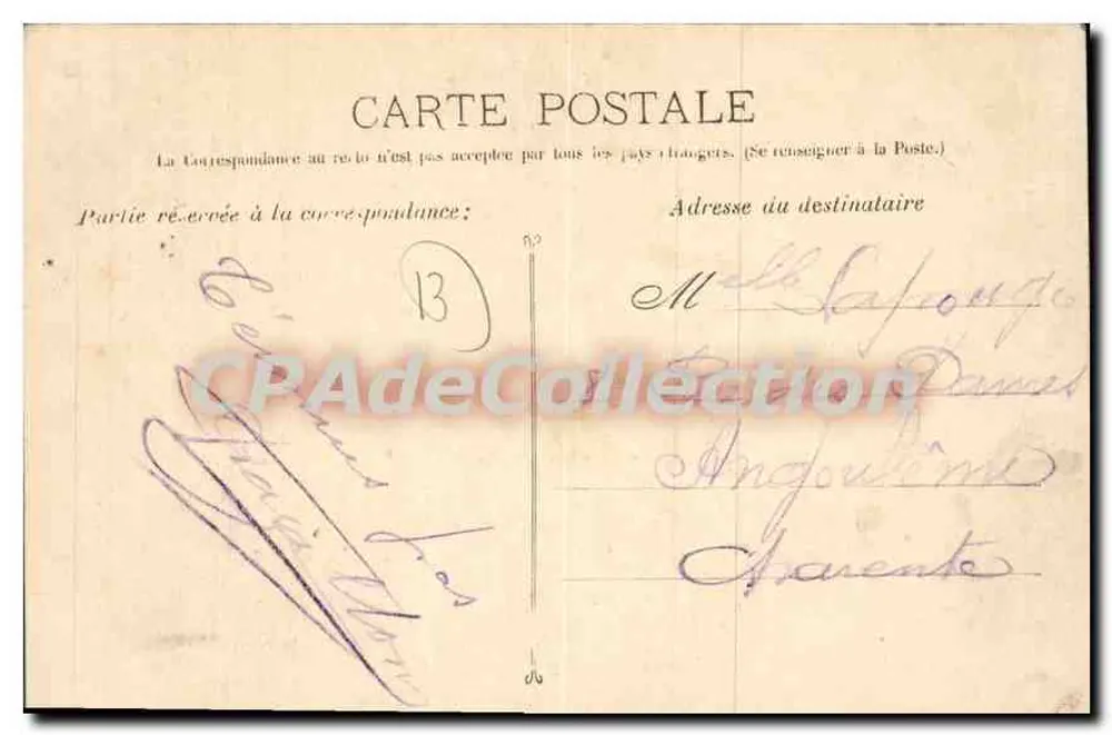 Marseille - La Plage du Prado — Guende fotoğraf. Marseille, n°62 - Arka yüz