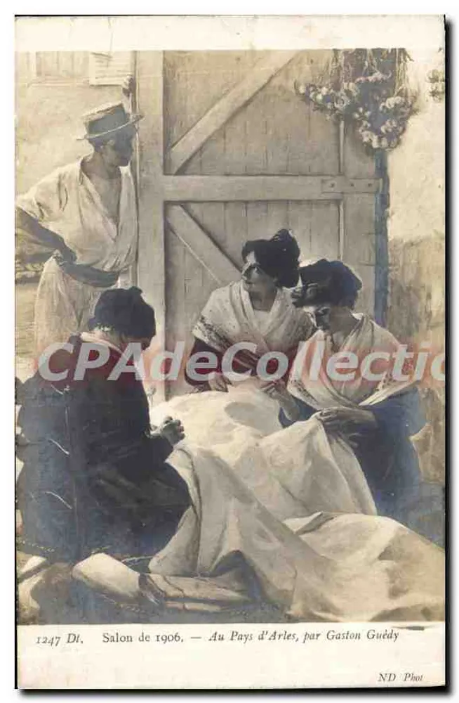 Im Land von Arles — Salon von 1906, von Gaston Guédy — ND Phot - Vorderseite