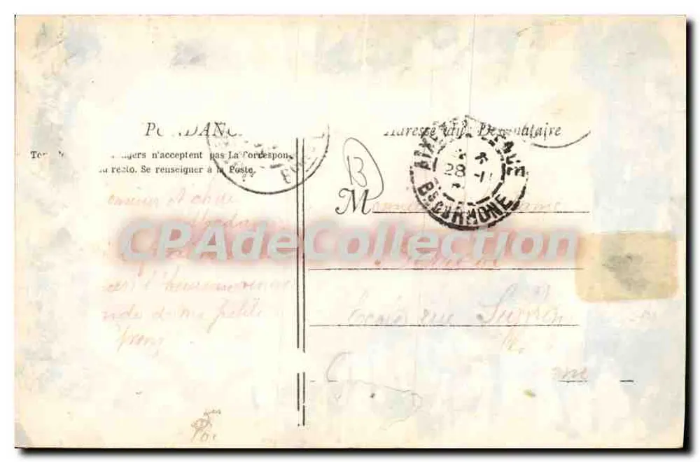 Jouques - Os Castanheiros do Piémont — M. André, editor - Verso