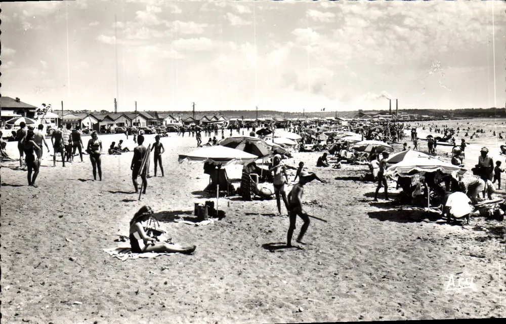 FOS-sur-MER (B.-du-Rh.) — Allgemeiner Blick auf den Strand — Edition TARDY - Vorderseite