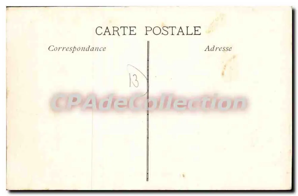 Marseille — Bains des Catalans — EL. - Verso