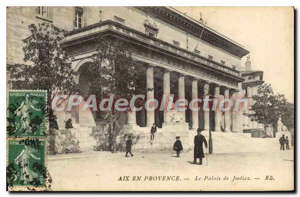 Aix-en-Provence — Palazzo di Giustizia — Ed. - Recto