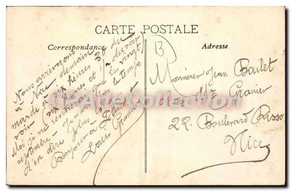 Aix-en-Provence — Palazzo di Giustizia — Ed. - Verso