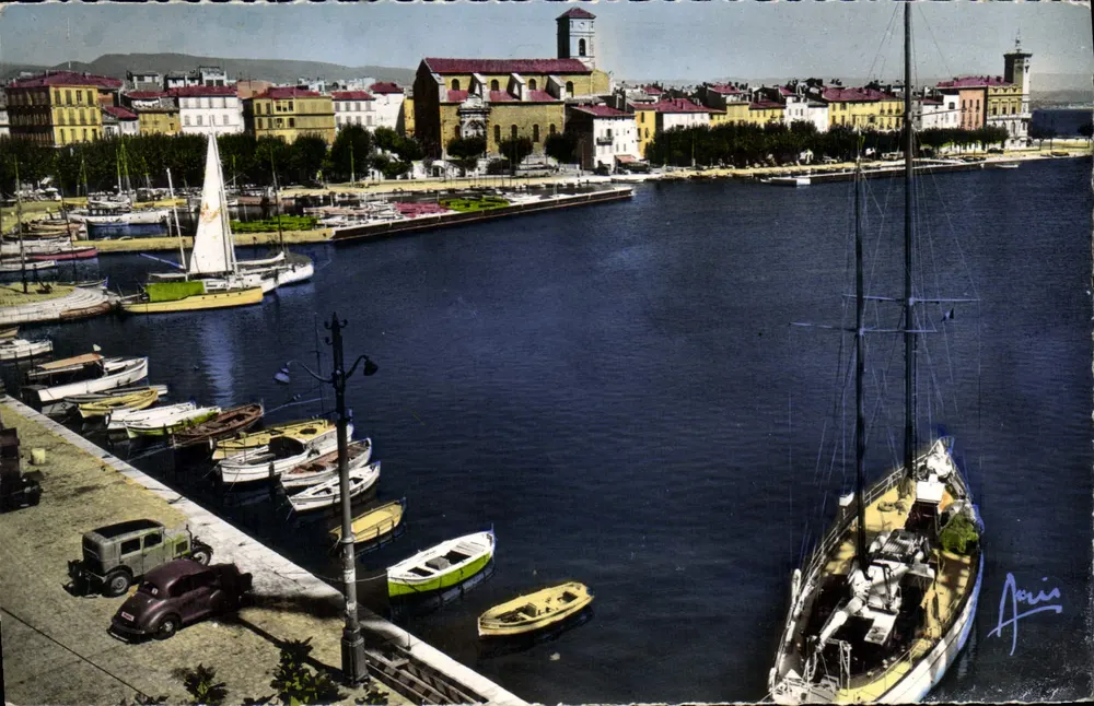 La Ciotat — Allgemeiner Blick — Der Hafen — Verlag A. A. S. Nr. 1201 - Vorderseite