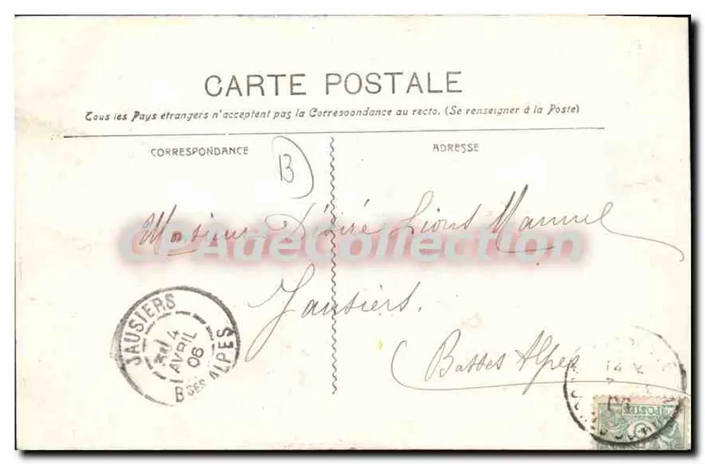 Matrosen - Der Quai de la Fraternité — Marseille — Edition Nouvelles Jaennes - Rückseite