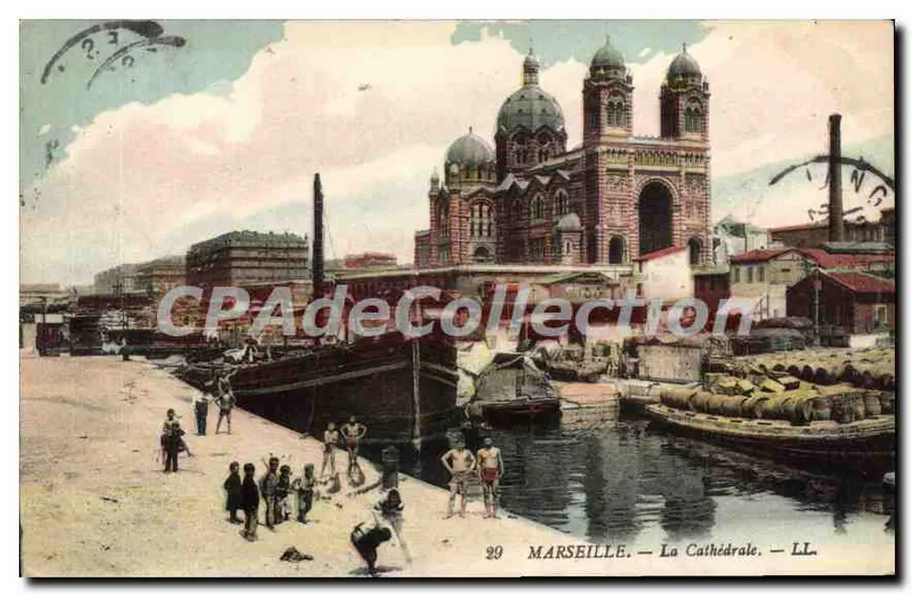 Marseille — A Catedral — LL. — n°29 - Frente