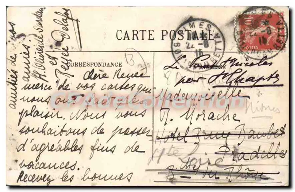 Marseille — A Catedral — LL. — n°29 - Verso