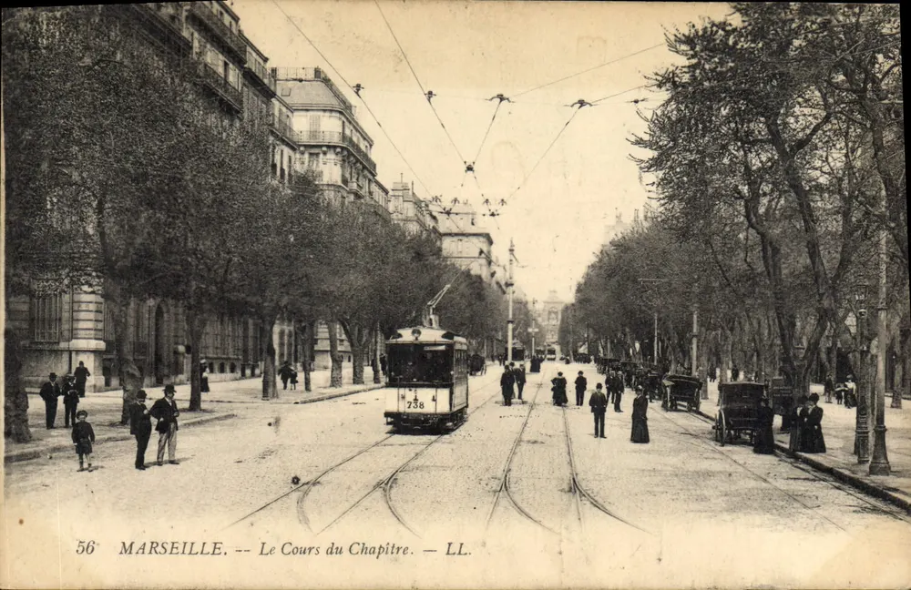 Marselha — O Cours du Chapitre — LL. n° 56 - Frente