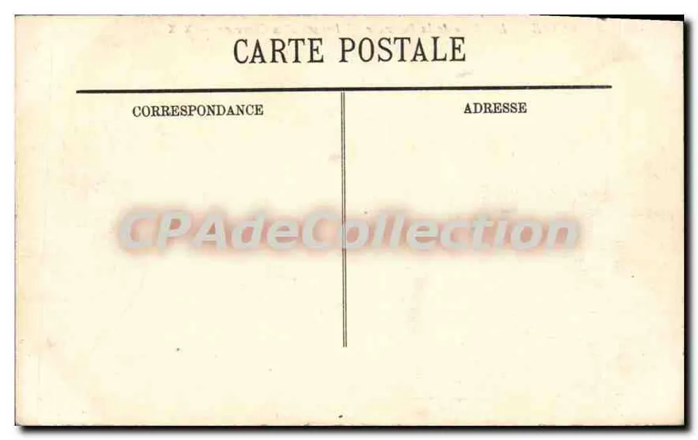 Marseille — Le Phare de la Désirade — Départ d'un Courrier — X X - Verso