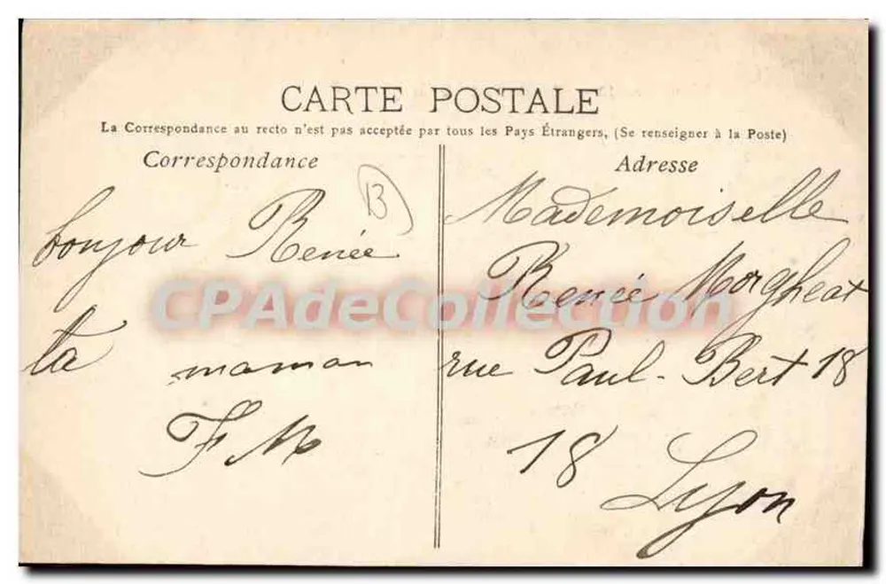 Marseille — Avant Port de la Joliette — Magasin Général - Marseille - Verso