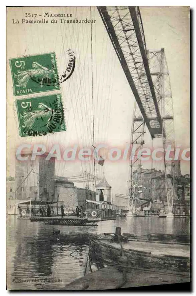 Marseille — A Ponte do Transbordeur — P. Roat, editor, n° 3517 - Frente