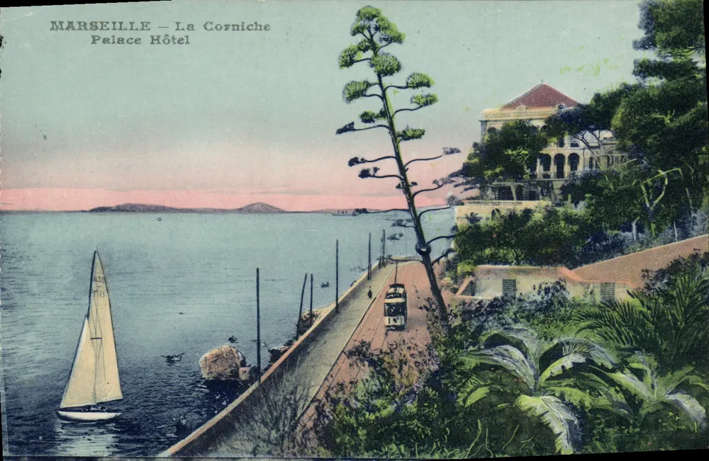 Marseille — A Corniche — Hotel Palace - Frente