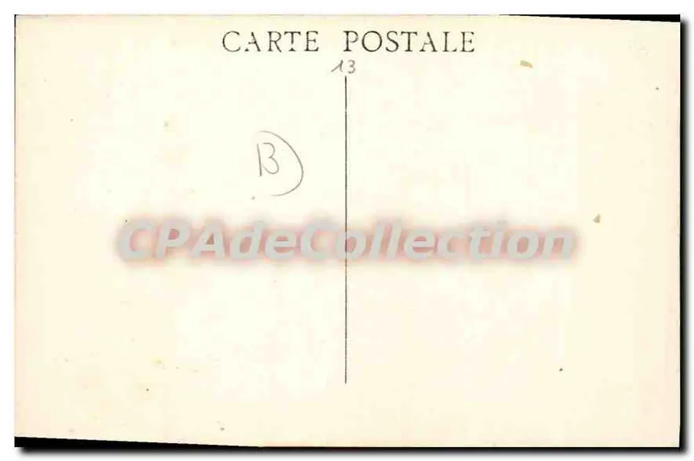Marseille — A Corniche — Hotel Palace - Verso