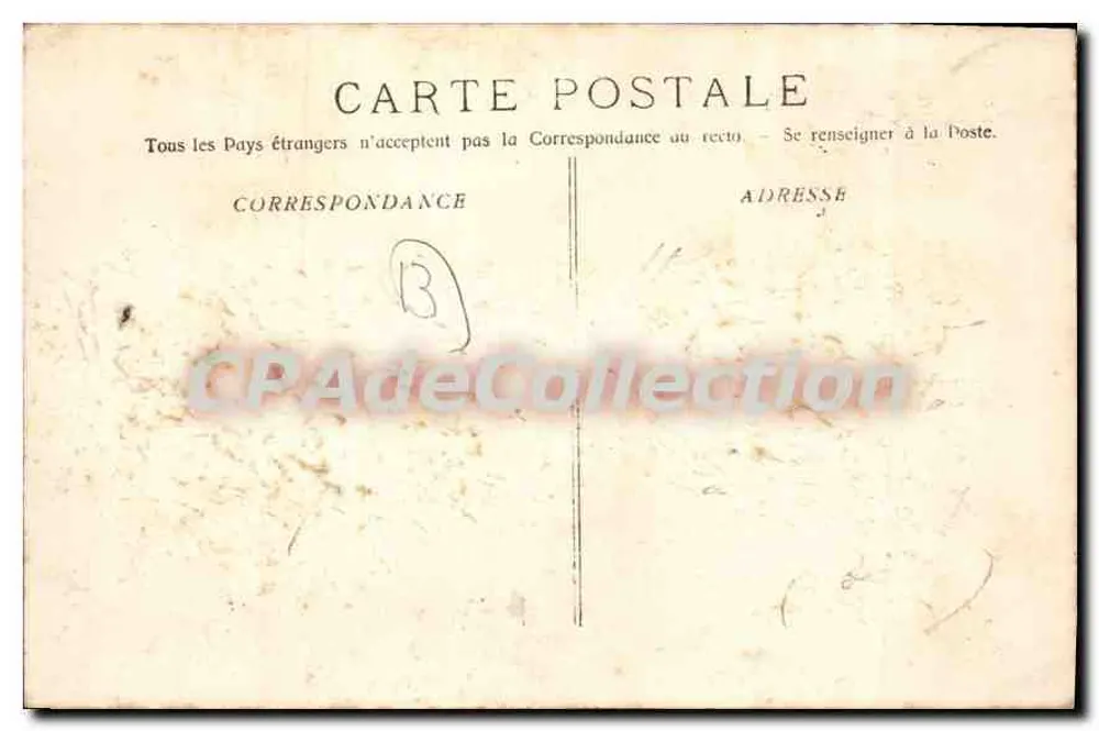 Aix-en-Provence — Ogólny widok grobu suchego — kolekcja Jaussaud - Rewers