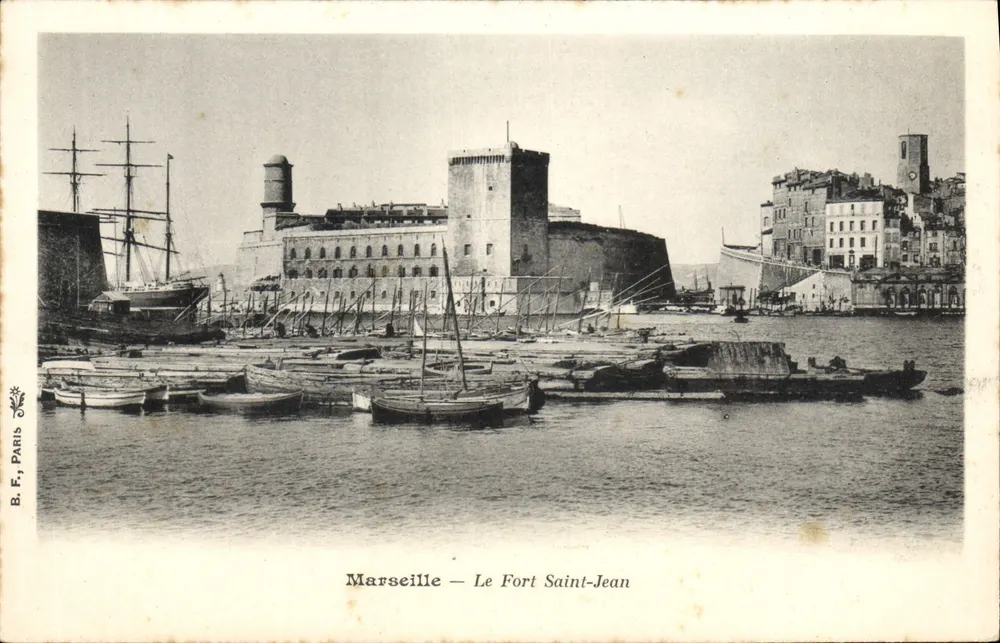 Marseille — Het Fort van Sint-Jean — B.F. Parijs - Voorkant