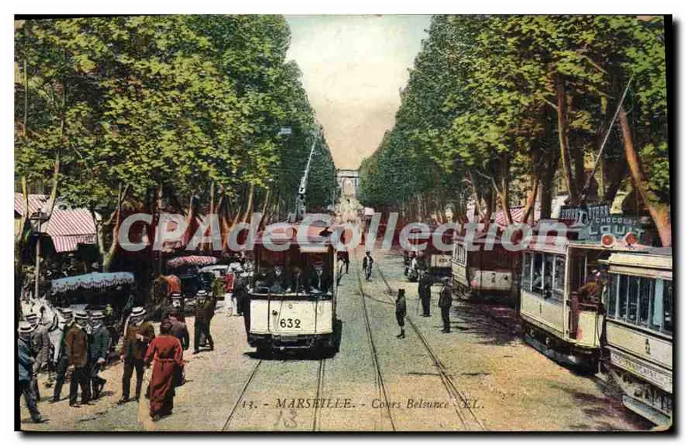 MARSEILLE - Cours Belsunce - EL - Frente