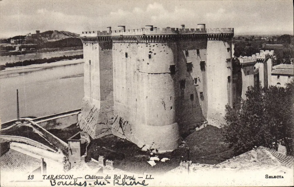 Tarascon — Château du Roi René — LL. — Selecta - Recto