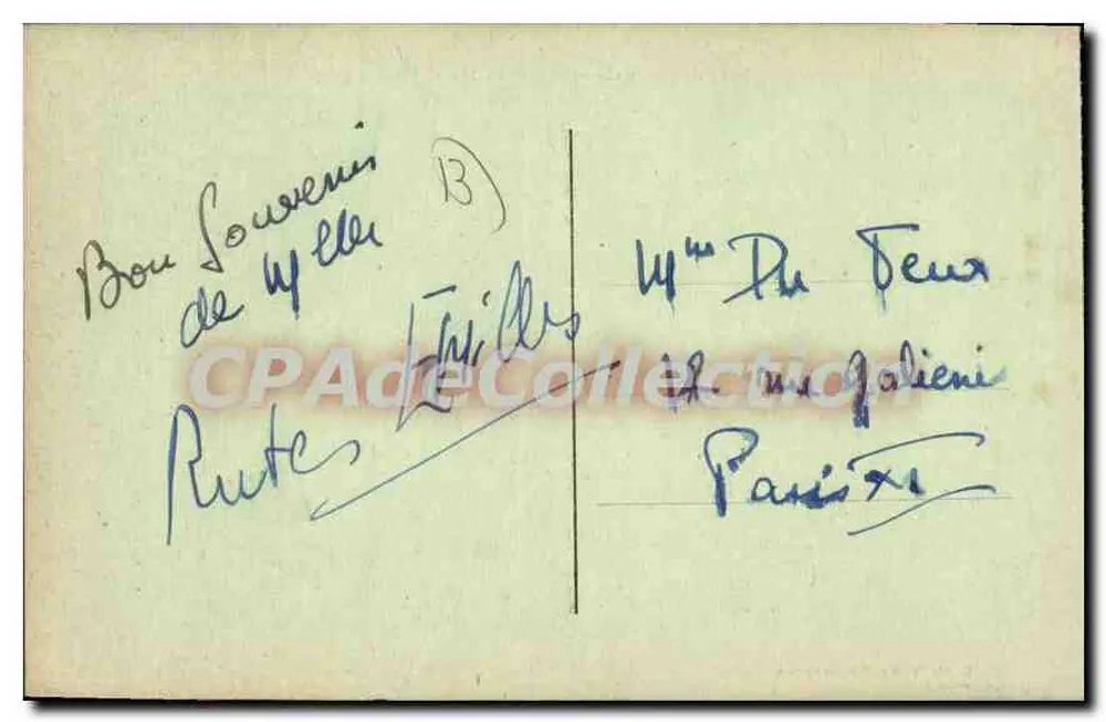 Exposição Colonial de Marselha 1922 — Palácio de Madagascar — L. Richard, Arquiteto - Verso