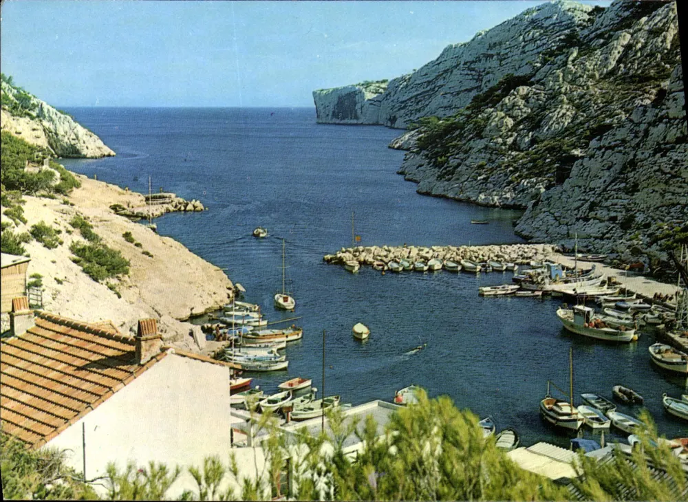 Calanque de Morgiou — (B. du Rh.) — Edições MARC, Marselha, n°145 - Frente