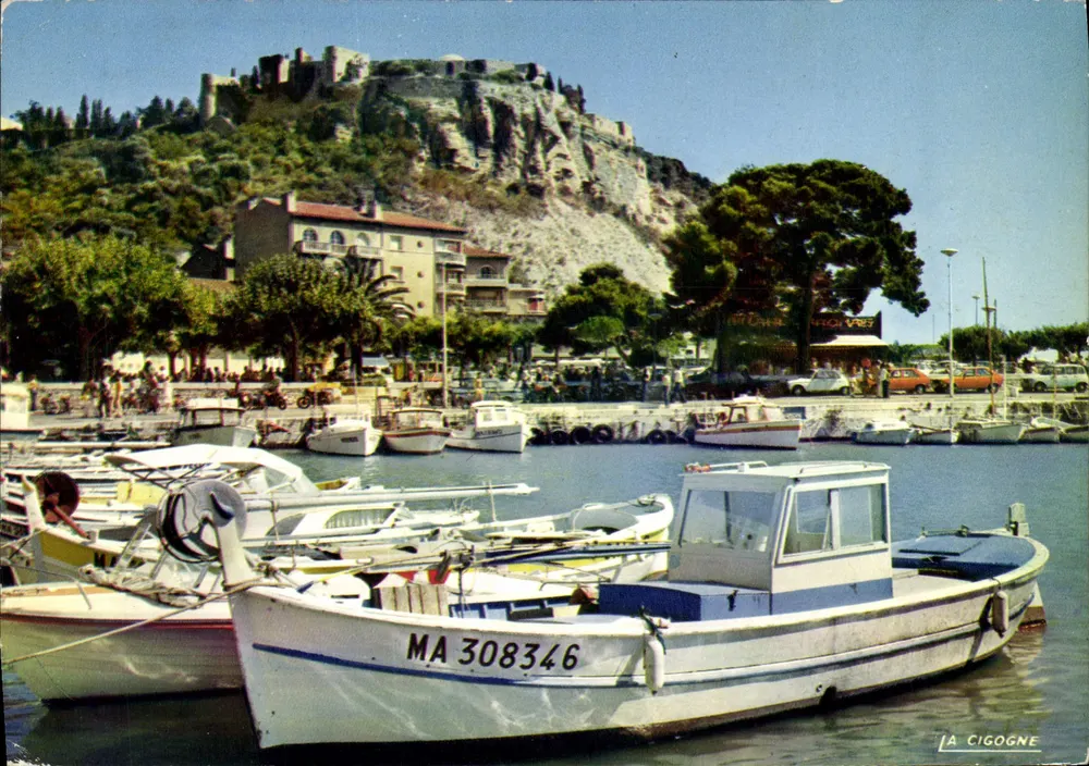 Cassis — O castelo — Edições La Cigogne - Frente